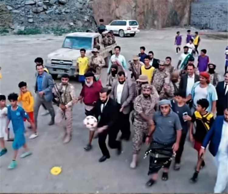 نادي جار الرياضي يشكر محافظ أبين لزيارته ملعب الفقيد سامي السليماني