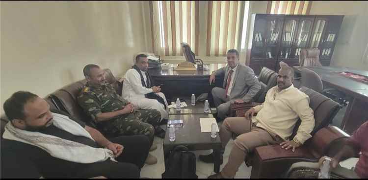 وكيل نيابة غرب المكلا يتفقد أوضاع النزلاء في السجن المركزي بالمكلا