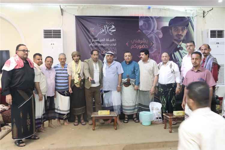 عدن تشهد حفل زواج ومقيل الشاب الخلوق محمد الخضر الميسري بحضور قيادات حكومية وعسكرية