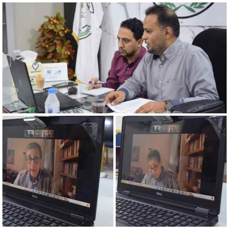 مؤتمر حضرموت الجامع يبحث مع المعهد الأوروبي للسلام آفاق التعاون في دعم جهود السلام وبناء القدرات