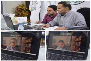 مؤتمر حضرموت الجامع يبحث مع المعهد الأوروبي للسلام آفاق التعاون في دعم جهود السلام وبناء القدرات