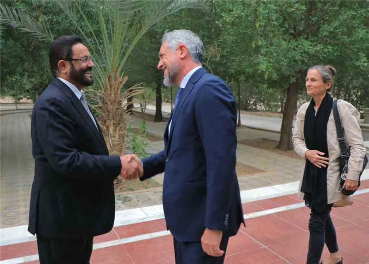 عضو مجلس القيادة العرادة يستقبل سفيري الاتحاد الأوروبي وهولندا في مأرب