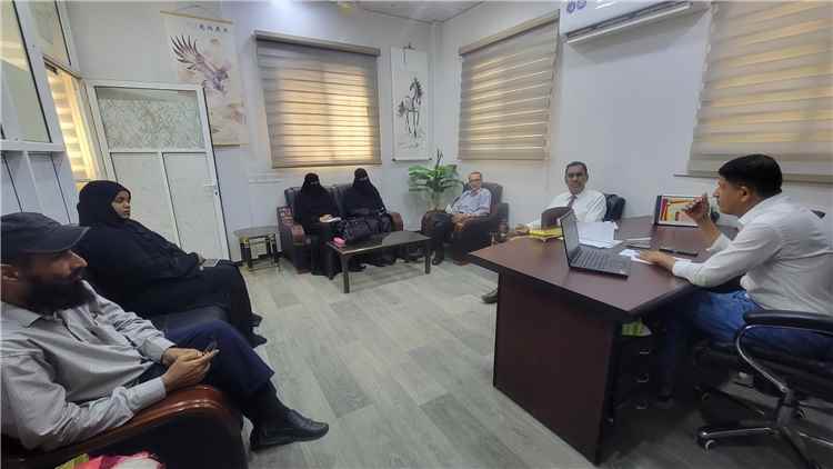لجنة الاعتماد بكلية اللغات عدن تناقش استكمال المتطلبات