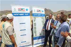 بدعم كويتي وضع حجر الأساس لمشروع قرية "القطوف الدانية" السكنية في تعز