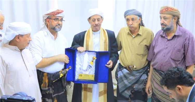 حفل تكريم الشيخ يحيى قحطان المفلحي تقديراً لمسيرته النضالية والدينية والاجتماعية