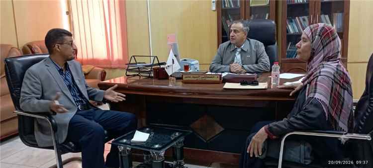 جامعة عدن تبحث استعدادات المعرض الوطني للشباب للابتكار والإبداع