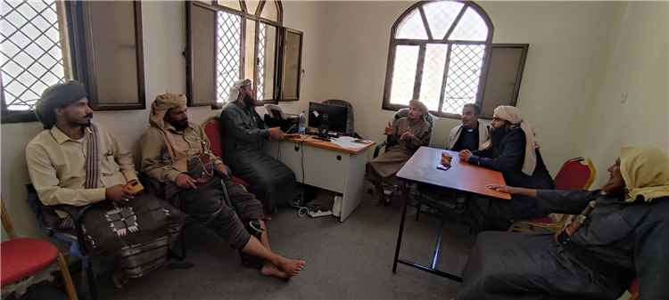 مدير عام أوقاف شبوة يناقش برنامج الانضباط الوظيفي والنزول الميداني لمكتب الأوقاف بالمحافظة