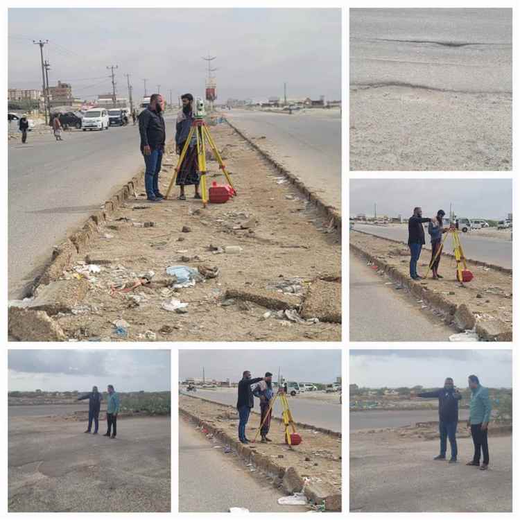تدشين الرفع المساحي لمشاريع طرق حيوية في ساحل حضرموت