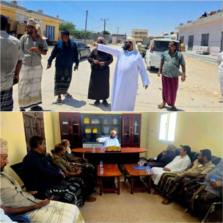 مدير عام حصوين يسلّم موقع مشروع سفلتة شوارع بتمويل مجلس التنسيق والتوافق