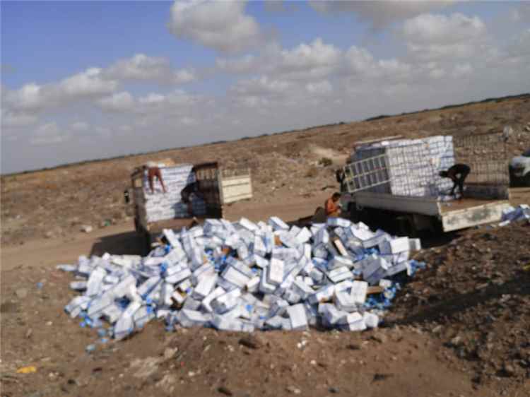 قسم صحة البيئة بالمنصورة يضبط ويتلف 18 طنًا من الأجبان التالفة