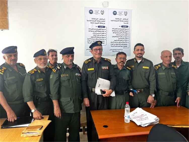 جنة رقابية من رئاسة مصلحة الأحوال المدنية تتفقد مركز البريقة