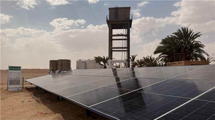 طيبة للتنمية تواصل أعمال تأهيل منظومة مياه الحرج وهمّام في محافظة الجوف باليمن