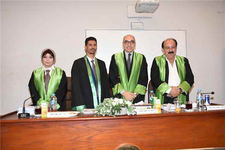 مبروك مراد السعيدي الماجستير من جامعة حلوان بمصر