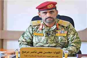 اللواء محسن مرصع الكازمي يعزي القائد مهدي حنتوش في وفاة عمه
