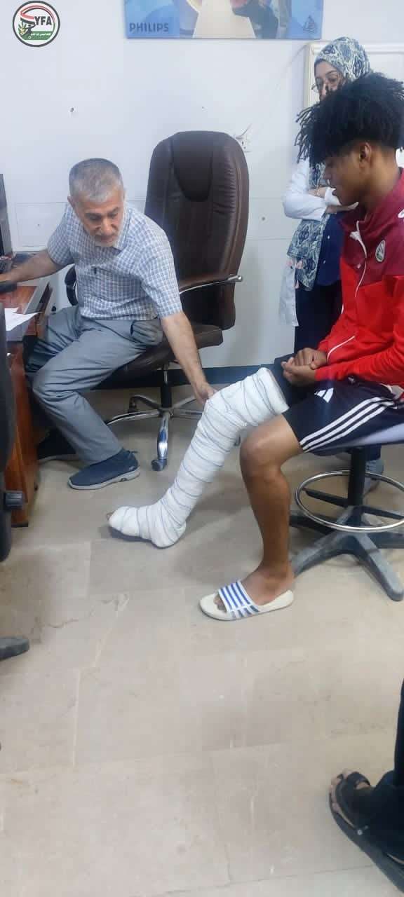 ضربة موجعة.. الإصابة تبعد فيصل المعروفي عن تصفيات آسيا الأولمبية