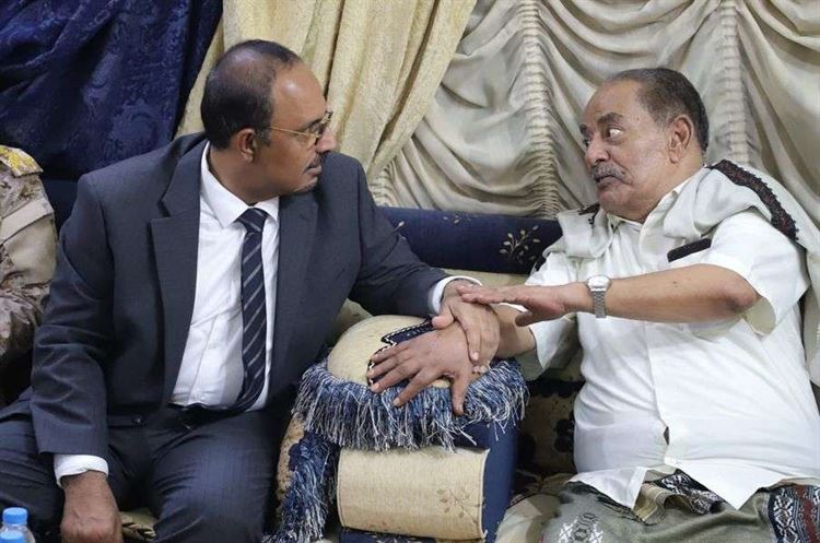 محافظ حضرموت يعزّي في وفاة "المقدّم صالح أحمد حسن الجريري"