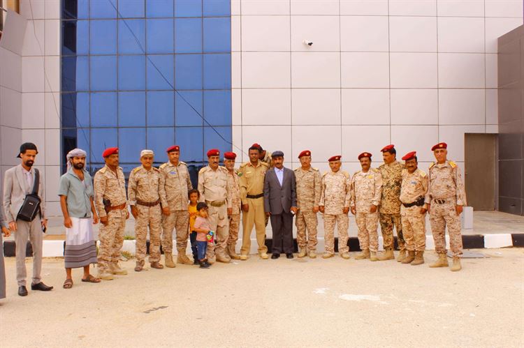 قائد اللواء 123 مشاة يعود الى ارض الوطن بعد رحلة علاجية ناجحة