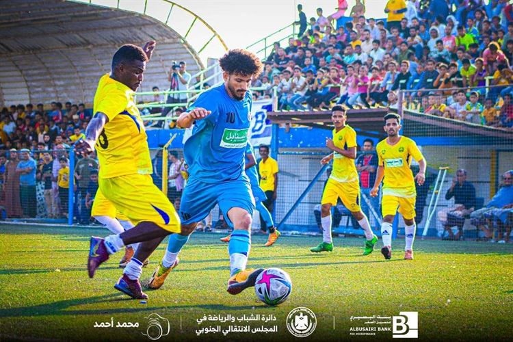 الجزيرة يفرض التعادل على الشعلة في دوري عدن الممتاز 2