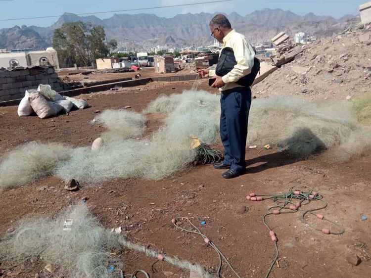 هيئة مصائد خليج عدن تدشن حملة لمكافحة الإصطياد العشوائي في مديرية صيرة