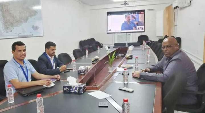 مدير الوحدة التنفيذية في الجوف يبحث مع الاوتشا اوضاع النازحين في المحافظة