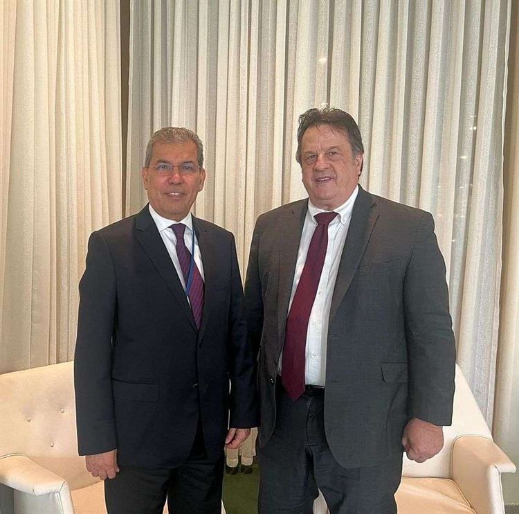 السعدي يلتقي المنسق المقيم للامم المتحدة في اليمن