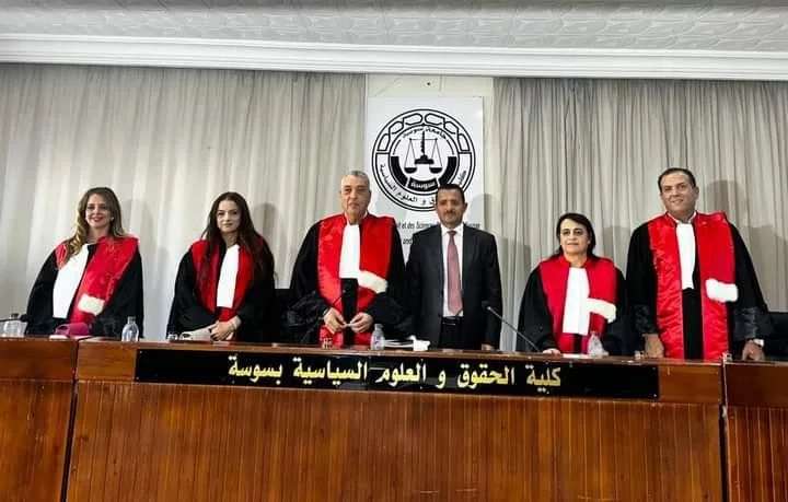 المفتش العام بوزارة الداخلية يهنئ العميد فهد أبو ناصر بمناسبة نيله الدكتوراه من جامعة سوسه بتونس