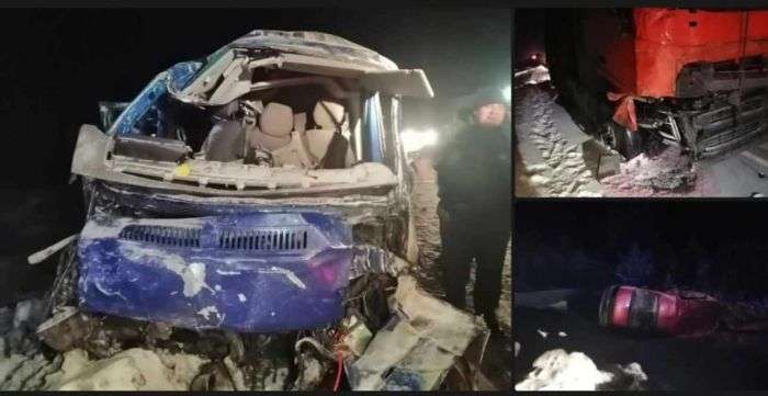 حادث مروري يودي بحياة اربعة طلبة في روسيا