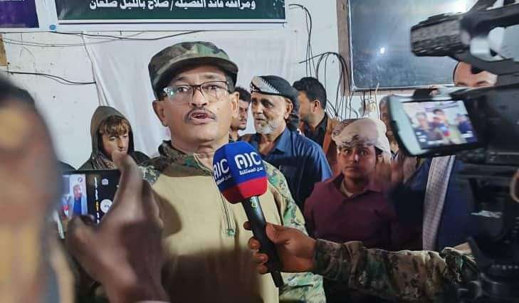 مسؤول التوجيه المعنوي في الحزام الأمني أبين يثمن كل الجهود التي بذلت لحملة التوعية والإرشاد لمخاطر ٱفة المخدرات