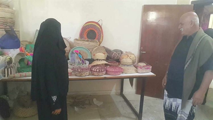 رئيس إنتقالي لودر يزور مركز الأسر المنتجة بالمديرية