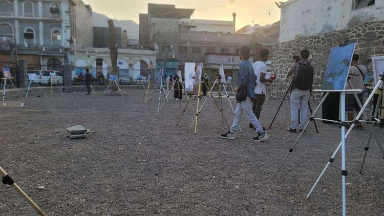 عدن: نون وشين ومنصتي 30 يقيمان معرض "أبطال المجتمع"