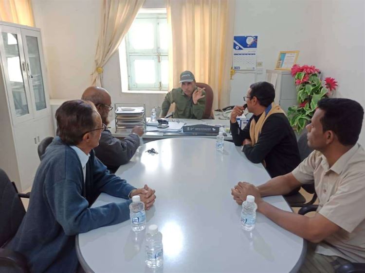 مدير عام المؤسسة المحلية للمياه يتفقد مشاريع فرع المؤسسة بالقطن ويلتقي بالمدير التنفيذي لمؤسسة البادية للتنمية  ..