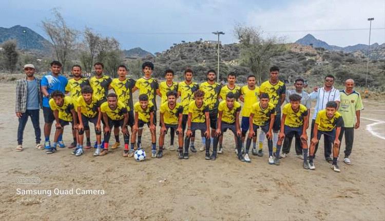 اللواء الثالث يكسب لقاء بيرق السعدي ويتصدر المجموعة الثالثة بدوري شُهداء يافع كلد