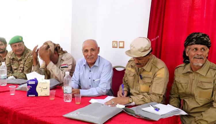 العميد مهدي يشهد اختتام الدورة التدريبية لقادة الكتائب في الوحدات العسكرية بالمحور في مجال القانون الدولي الإنساني 