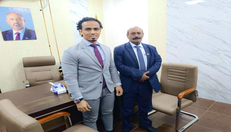 السقاف يلتقي رئيس تنفيذية انتقالي شبوة