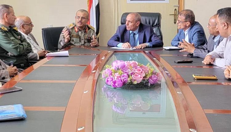 لجنة الشؤون الاجتماعية الوزارية تلتقي وكيل اول تعز وتطلع على انشطة الحماية لعدد من المؤسسات.