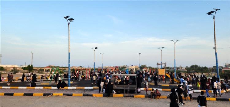 فرحة في أبين بعودة ساحة الشهداء بعد إعادة تأهيلها بدعم من صندوق النظافة