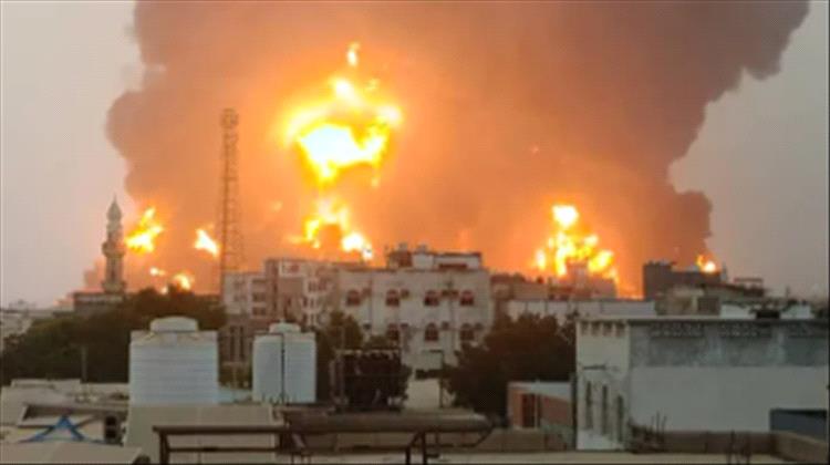 استهداف مواقع للحوثيين في إب