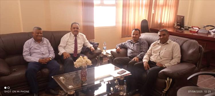 باسردة يبحث مع نائب مدير الاتحاد العربي للتطوع عدد من المواضيع المشتركة بين الجانبين