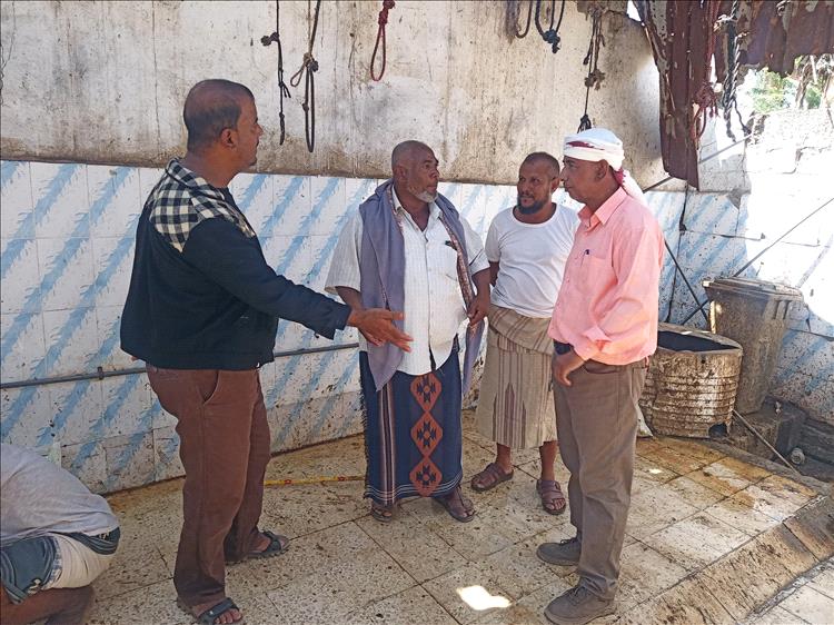 مدير عام زنجبار يزور سوق اللحوم الجديد ويتفقد مسلخ زنجبار