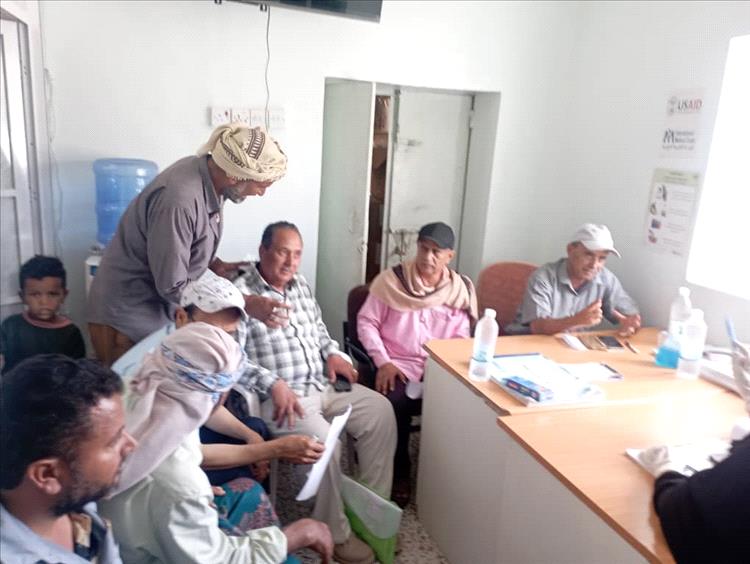 الضالع.. انتقالي الحصين ومكتب الصحة في زيارة ميدانية لمركز صرارة (بشكع)