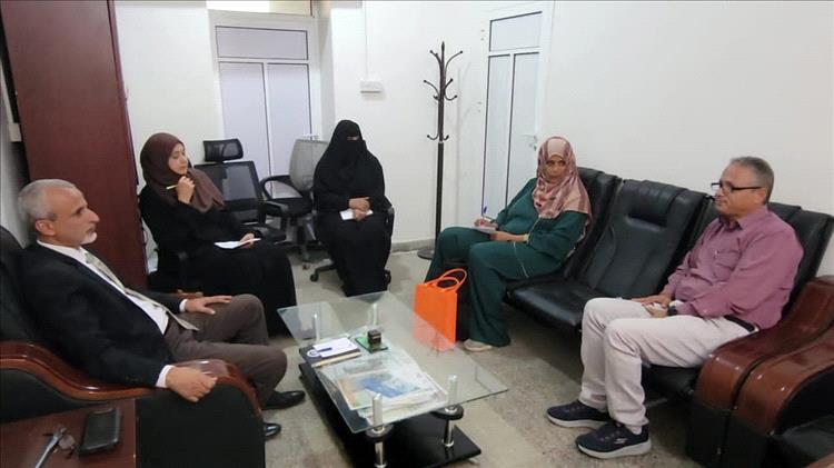 الوكيل الشبحي يشيد بجهود إدارة الخدمات الطبية لألوية العمالقة الجنوبية