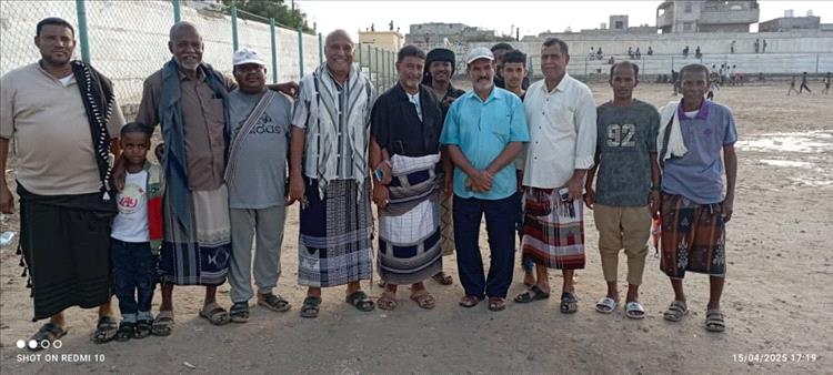 بتوجيهات محافظ أبين .. الراعي ينفذ نزول إلى ملعب البيتي لعمل الدراسة الهندسية.
