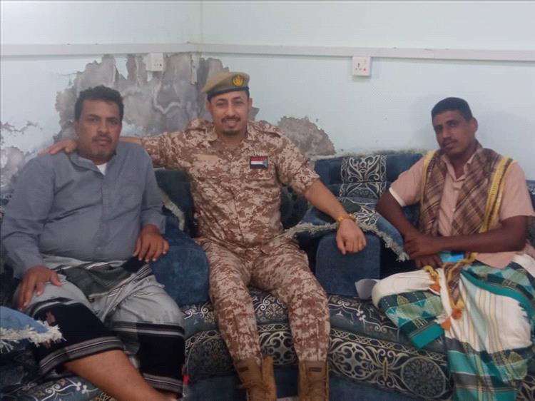العميد مختار النوبي يلتقي الشيخ العليان والناشط شوبا لمناقشة عدد من القضايا بأبين .