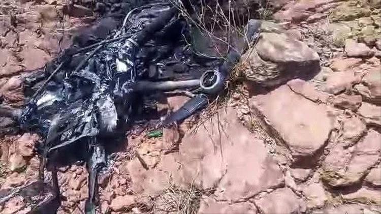قوات دفاع شبوة تتمكن من إسقاط طائرة مسيّرة حوثية إيرانية الصنع في عملية تصدٍّ ناجحة