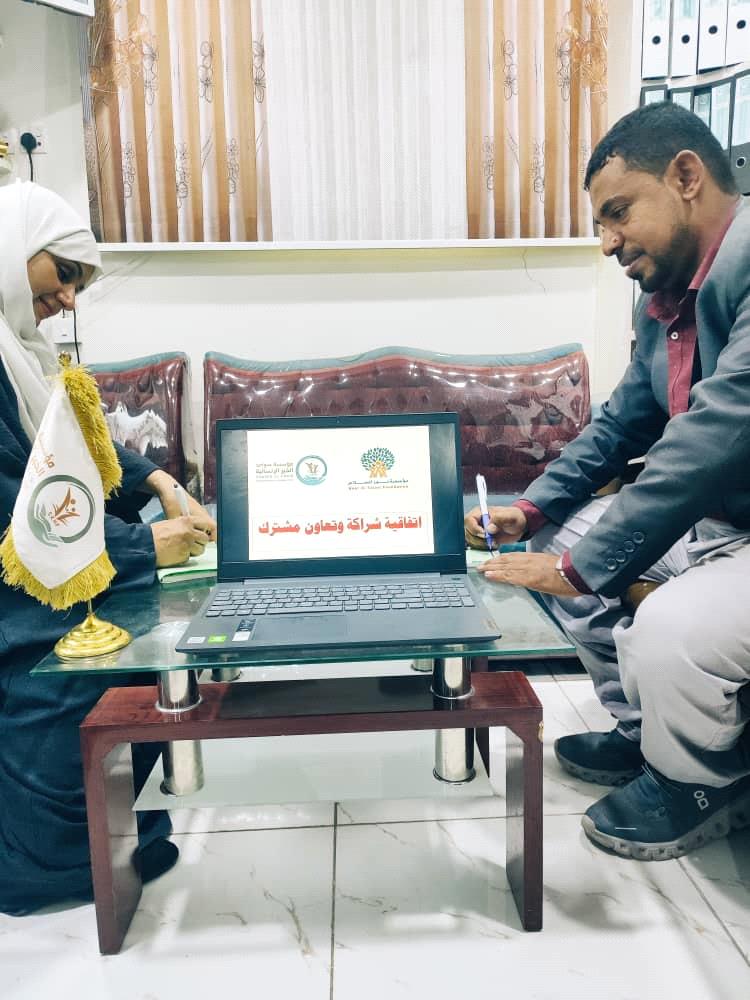 توقيع اتفاقية شراكة استراتيجية بين "سواعد الخير" و"نور السلام" لتعزيز العمل الإنساني