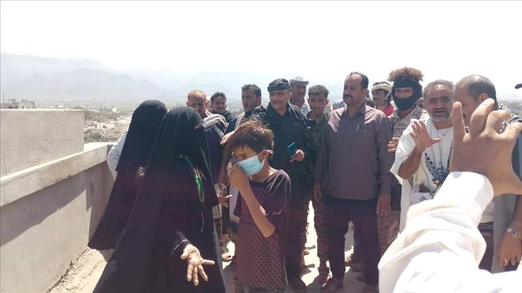 مديرعام قعطبة يطرق ابواب آل المنتصر ويبذل جهود من اجل العفو عن الجاني عبدالله عوض عبادي
