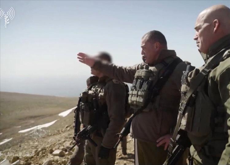 الجيش الإسرائيلي ينشر تفاصيل زيارة رئيس أركانه للأراضي السورية دون أي رد فعل رسمي