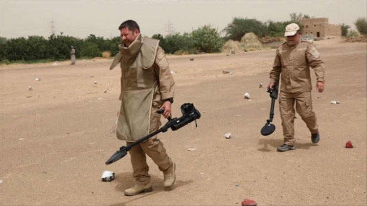 خلال أسبوع.. مسام ينتزع أكثر من ألف مادة متفجرة من مخلفات الحرب