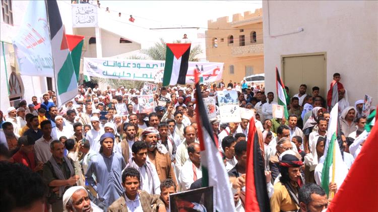 سيئون حضرموت تشهد وقفة تضامنية مع غزة ضمن فعاليات ملتقى أنصار غزة
