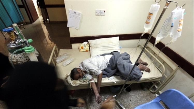 تقارير طبية: ارتفاع إصابات الكوليرا والحصبة والضنك في تعز إلى 2615 حالة